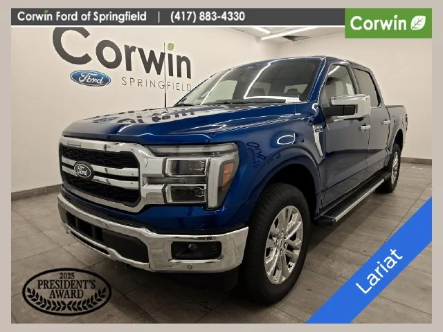 New 2026 Argon Blue Metallic Ford Lariat® image 1