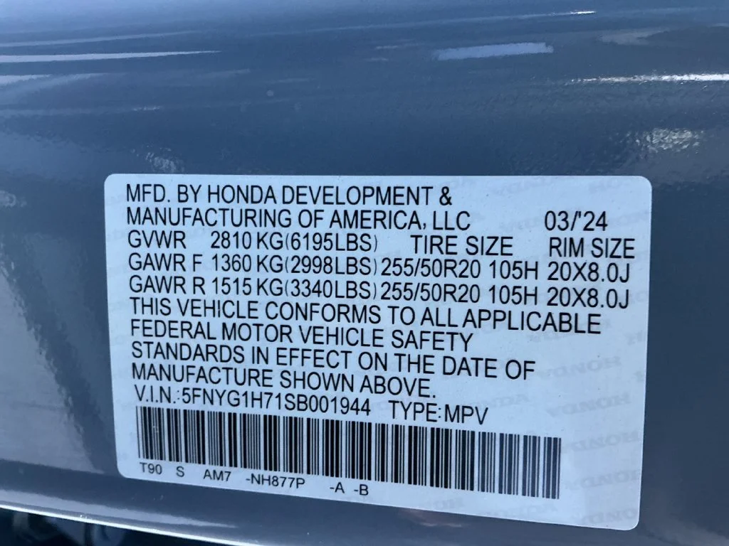 Used 2025 Blue Honda Touring image 31