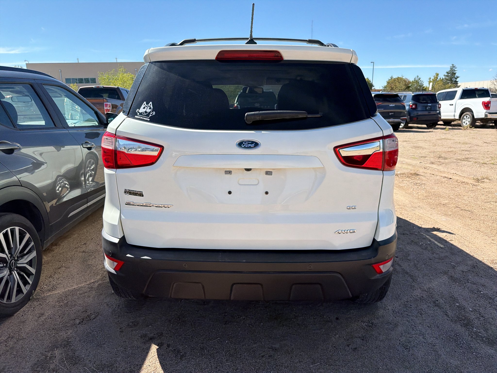 Used 2020 Diamond White Ford SE image 5