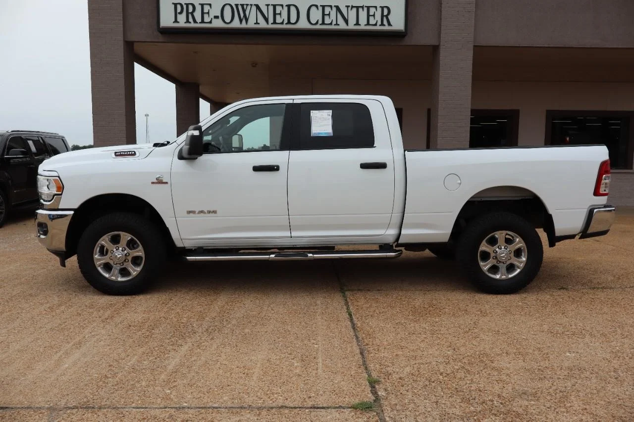 Used 2024 Bright White Clear Coat Ram Big Horn image 2