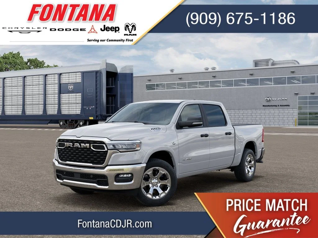 New 2026 Bright White Clear-Coat Exterior Paint RAM Big Horn/Lone Star image 1
