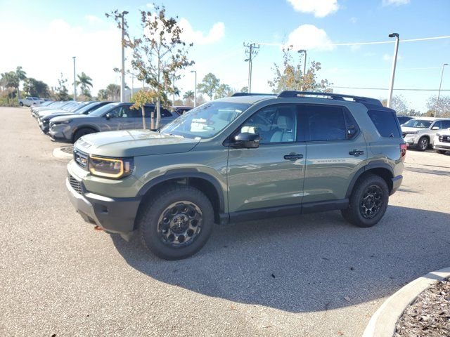 New 2026 Ash Green Metallic Honda TrailSport Elite image 3