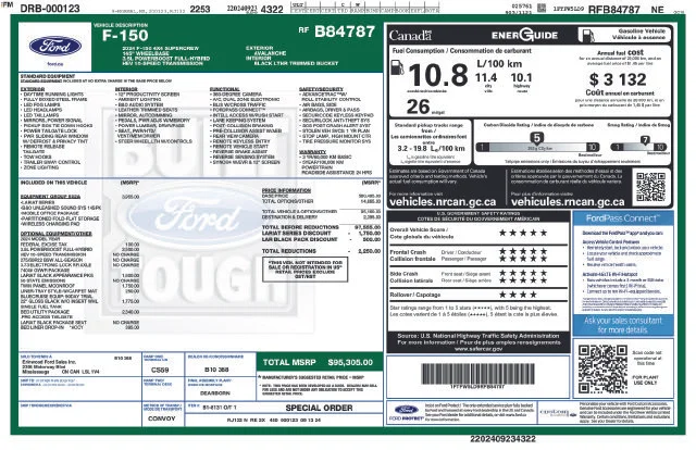 Certified Used 2024 White Ford Lariat image 32