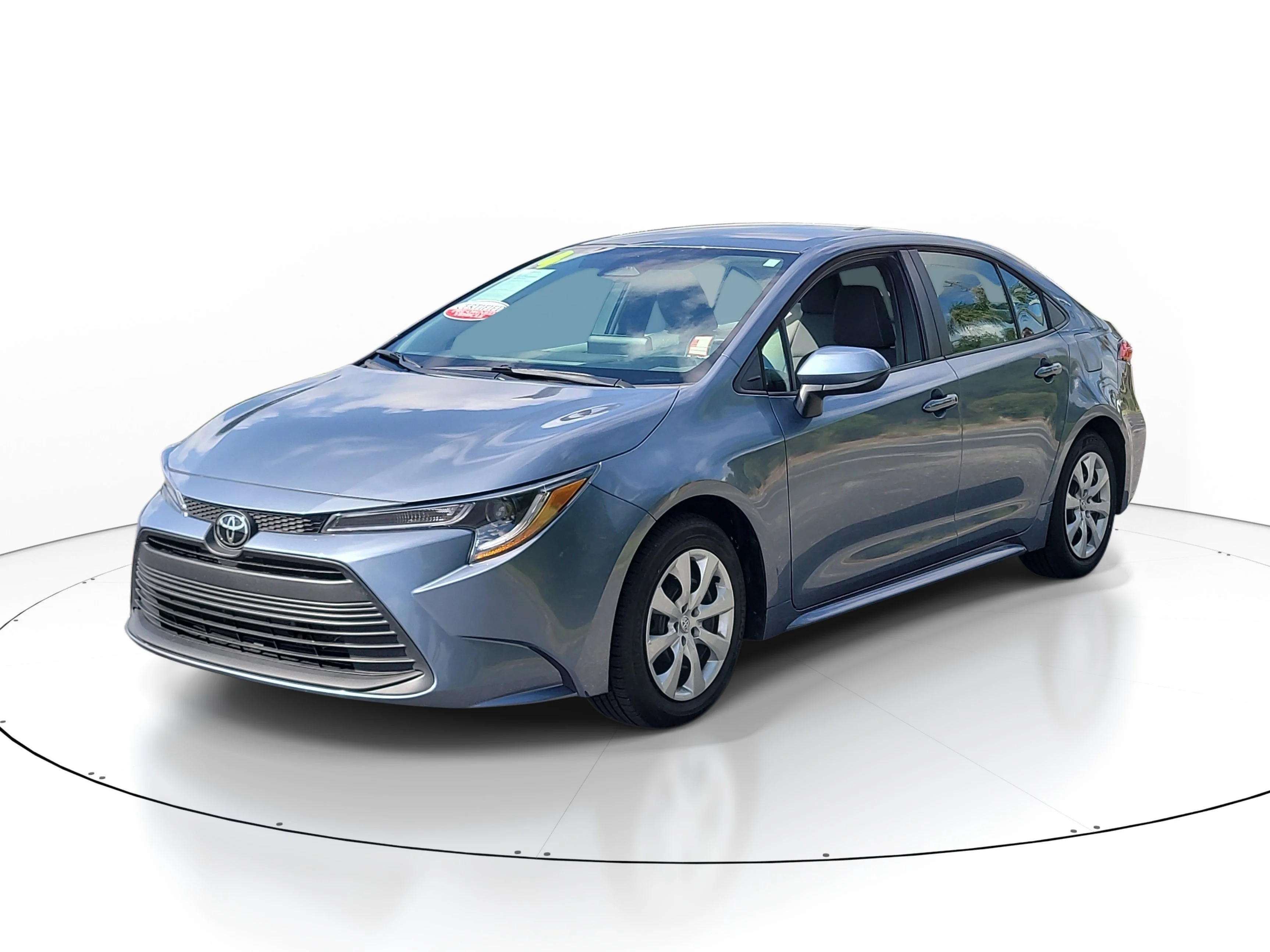 Certified Used 2024 Celestite Toyota LE image 3