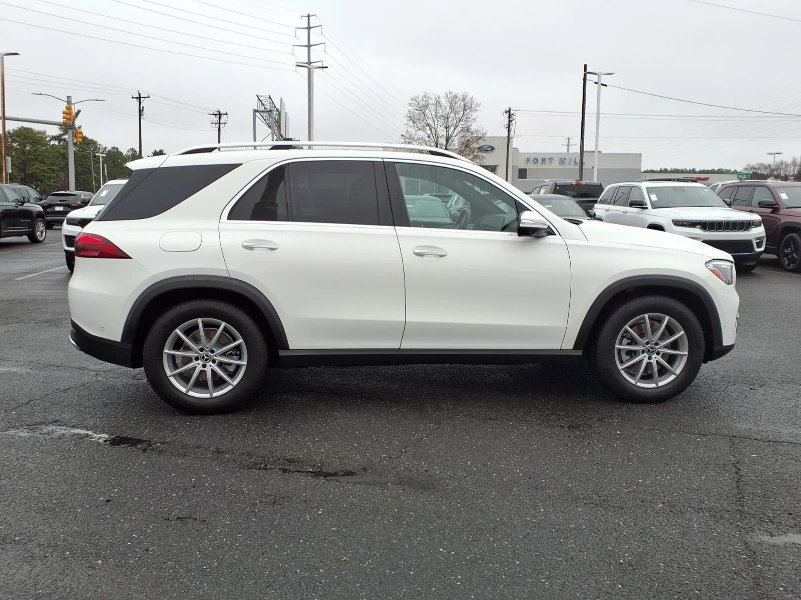 Used 2025 WHITE Mercedes-Benz GLE 350 image 10