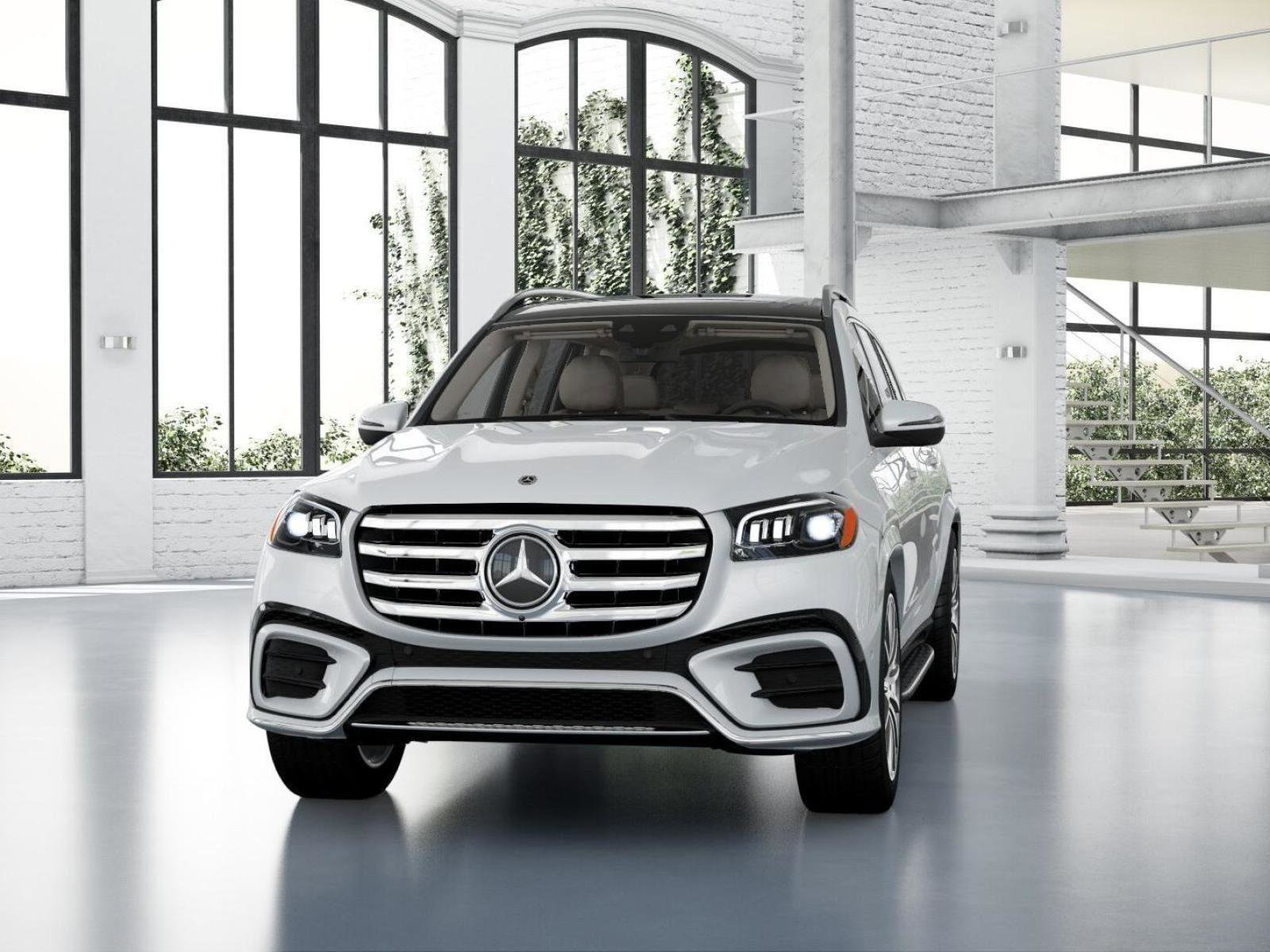 New 2026 MANUFAKTUR Moonlight White Metallic Mercedes-Benz GLS 450 image 42