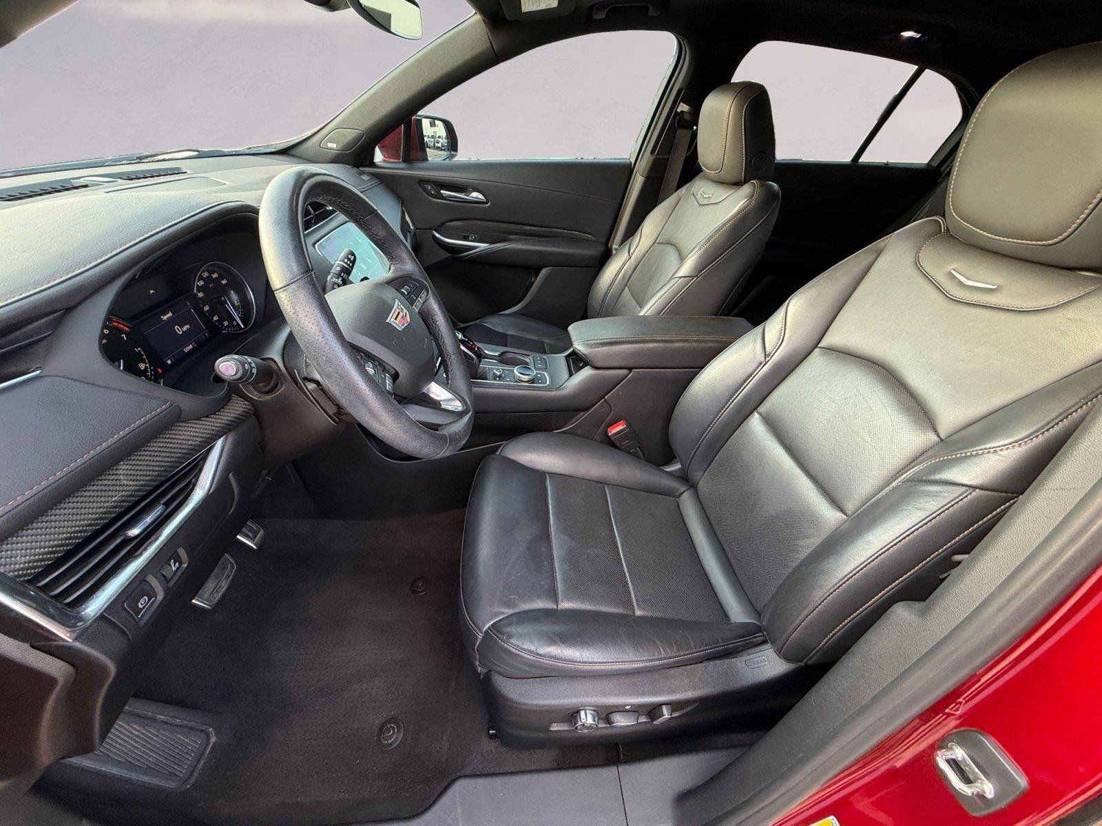 Used 2023 Radiant Red Tintcoat Cadillac FWD Sport image 9