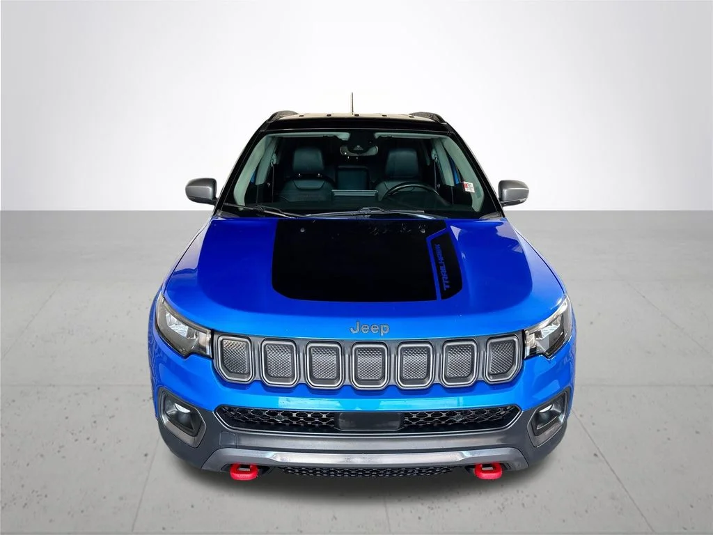 Used 2022 Blue Jeep Trailhawk image 3