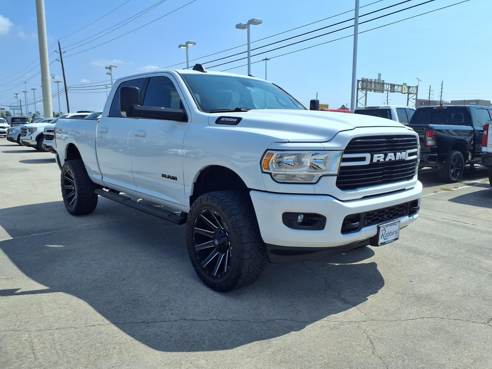 Used 2019 Bright White Clearcoat Ram Big Horn image 3