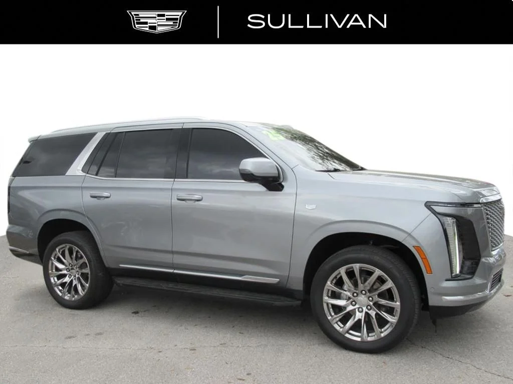 Used 2025 Silver Cadillac Premium Luxury image 2