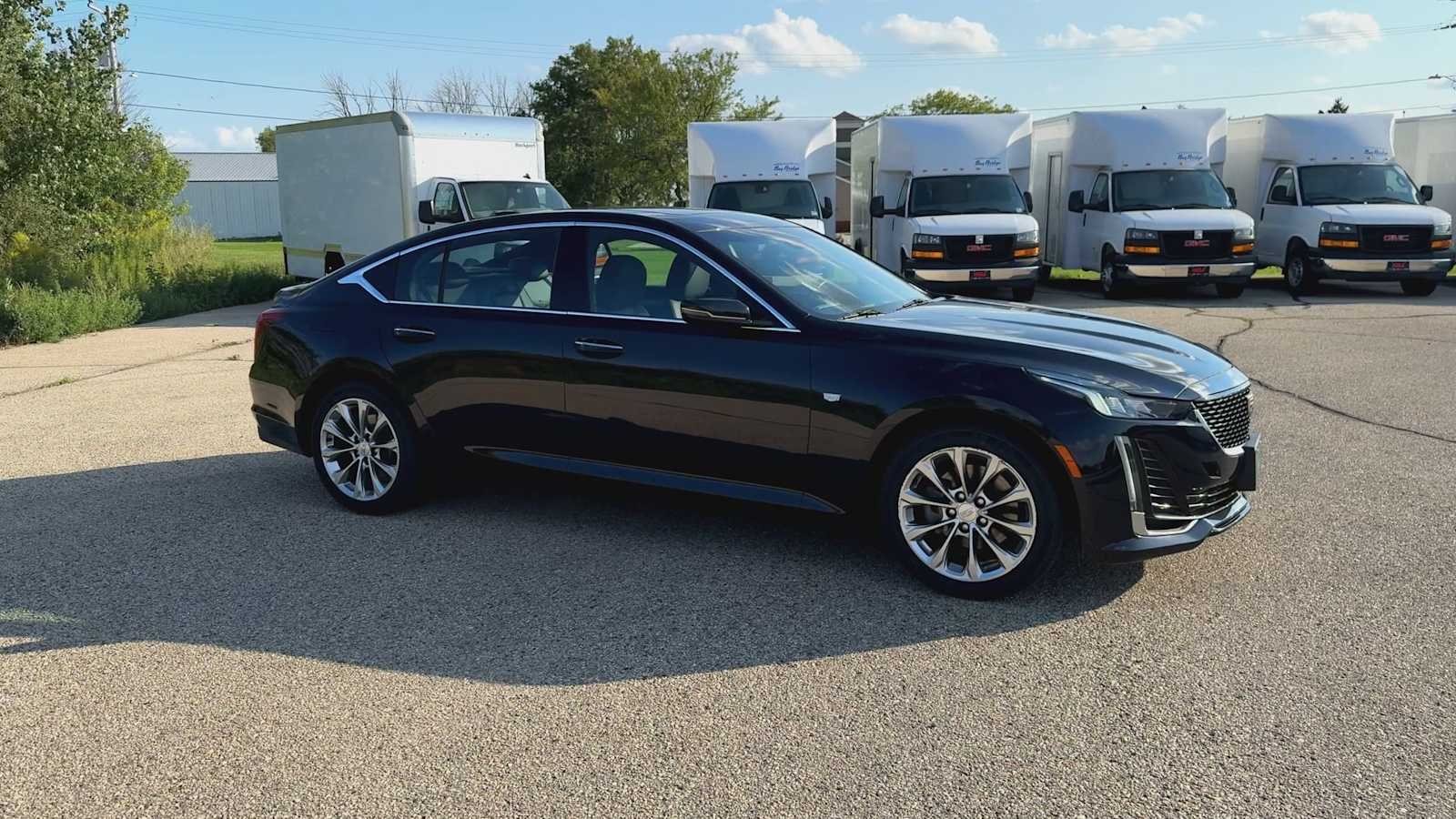 Certified Used 2021 DARK MOON BLUE METALLIC Cadillac Premium Luxury image 3