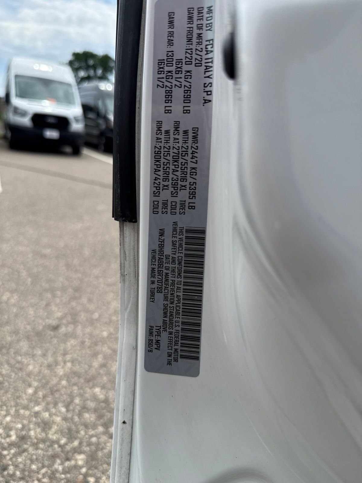 Used 2020 White Ram Tradesman image 14