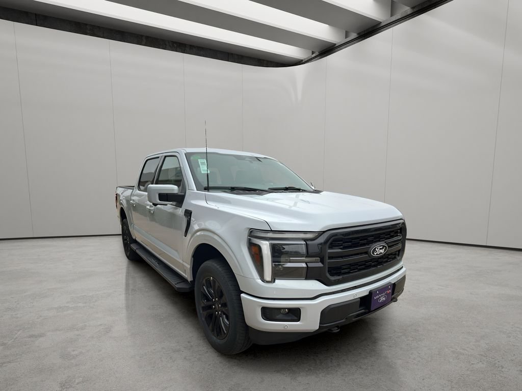 New 2025 Space White Metallic Ford Lariat® image 7