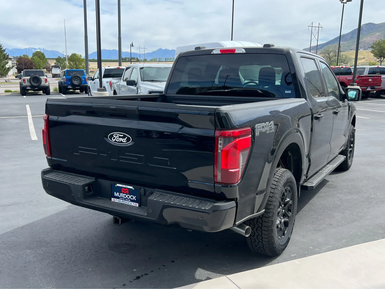 New 2026 Agate Black Metallic Ford XLT image 8