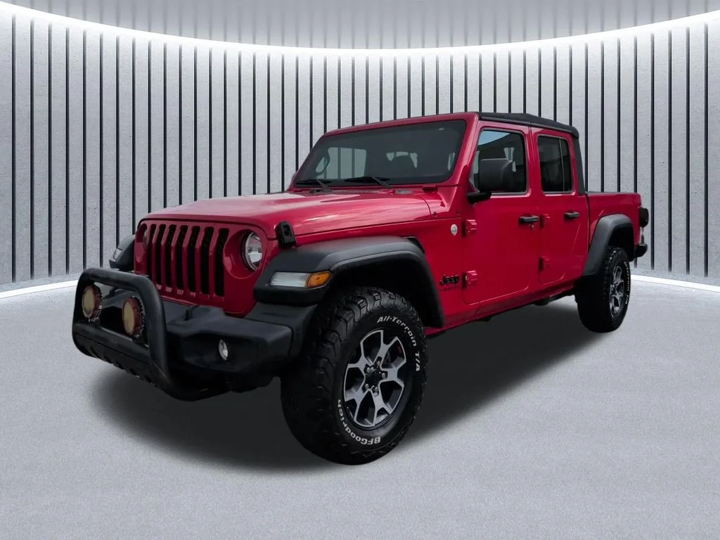 Used 2020 Red Jeep Sport image 1