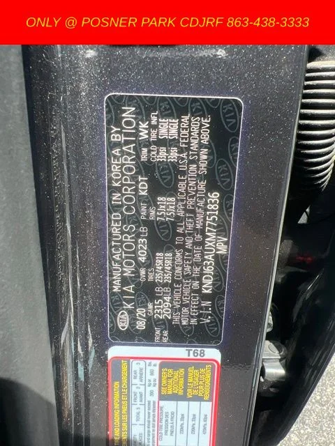 Used 2021 Gray Kia GT-Line image 7