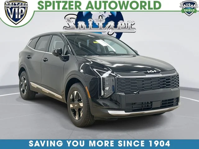 New 2026 Ebony Black Kia LX image 1