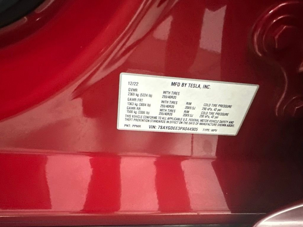 Used 2023 Red Tesla Long Range image 27