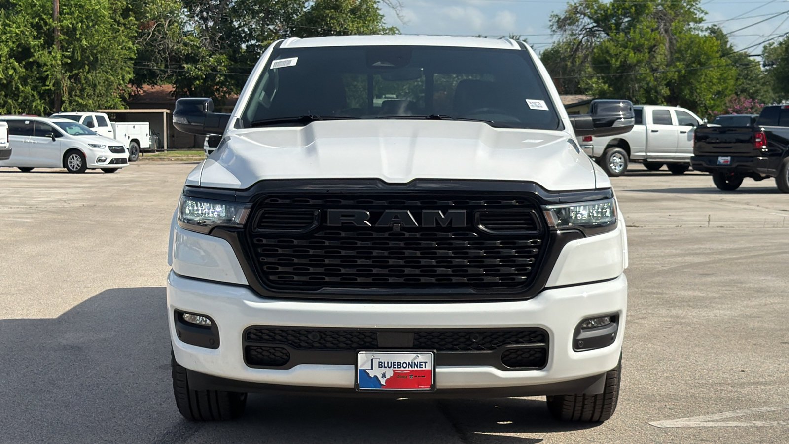 New 2026 Bright White Clear-Coat Exterior Paint RAM Lone Star image 2