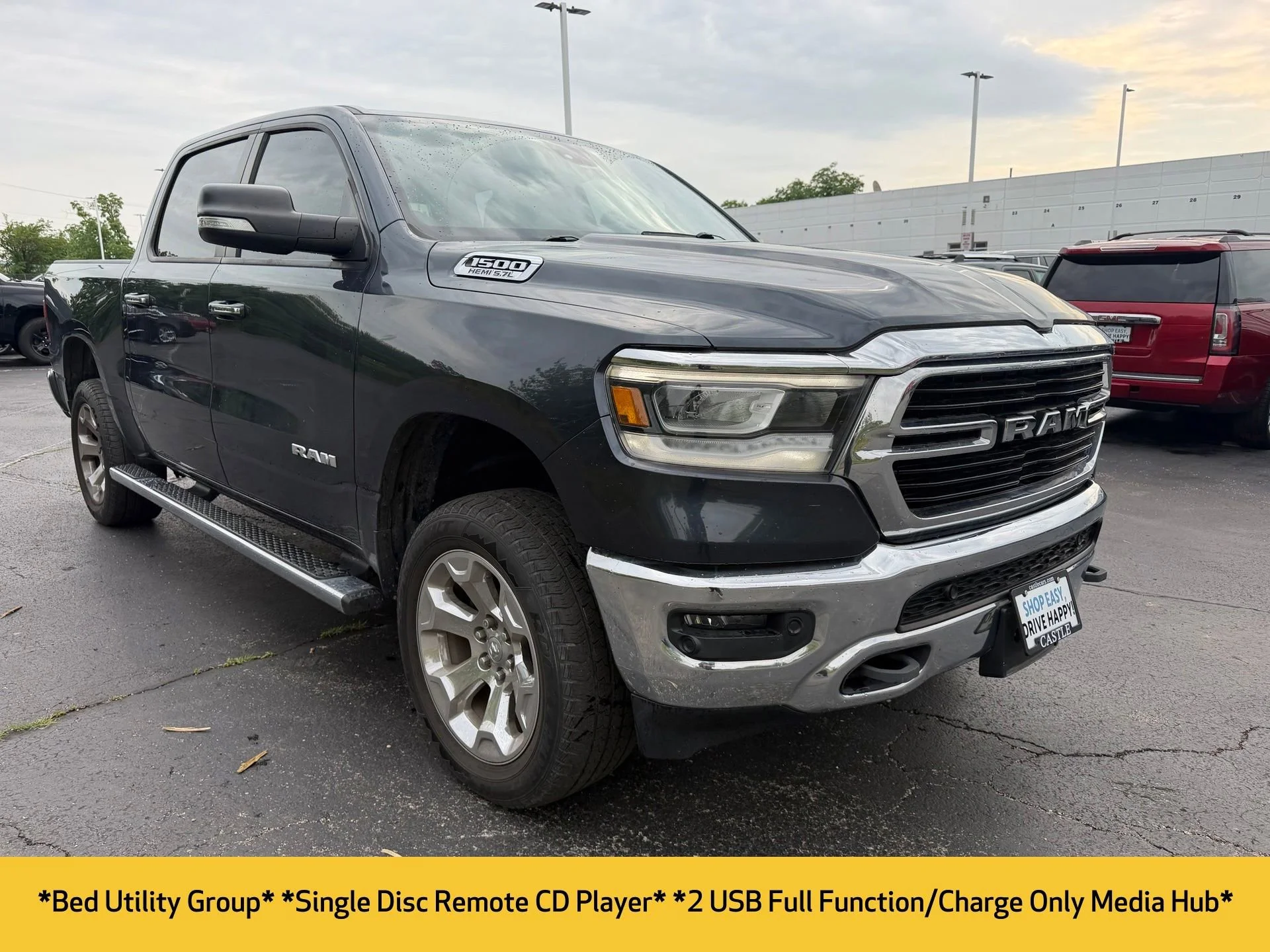 Used 2019 Gray Ram Big Horn/Lone Star Crew Cab 4x4 5