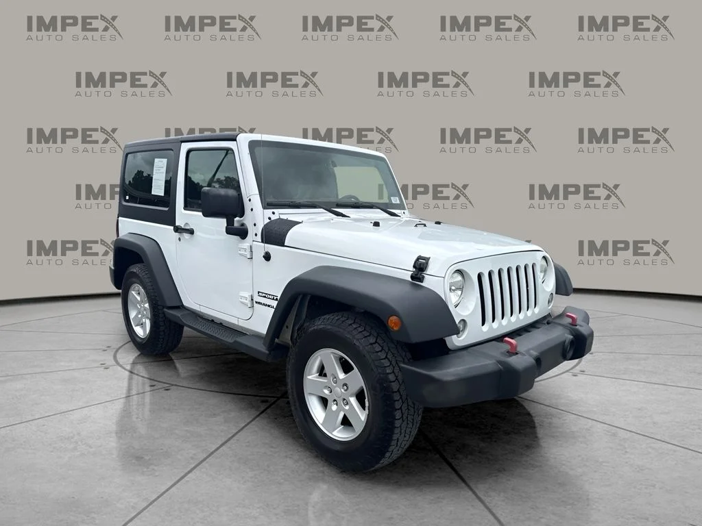 Used 2015 White Jeep Sport image 4