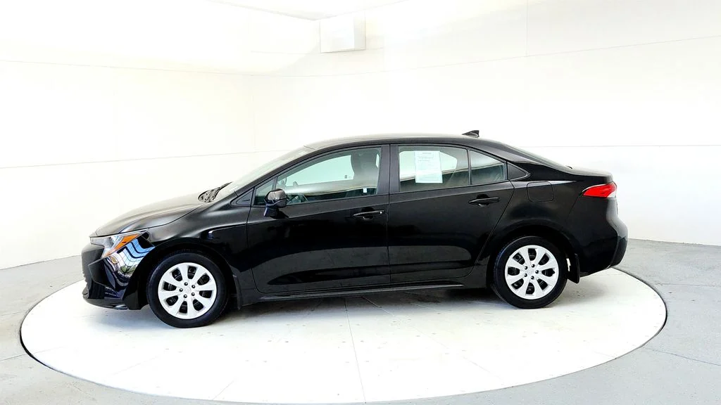 Certified Used 2024 Black Toyota LE image 3