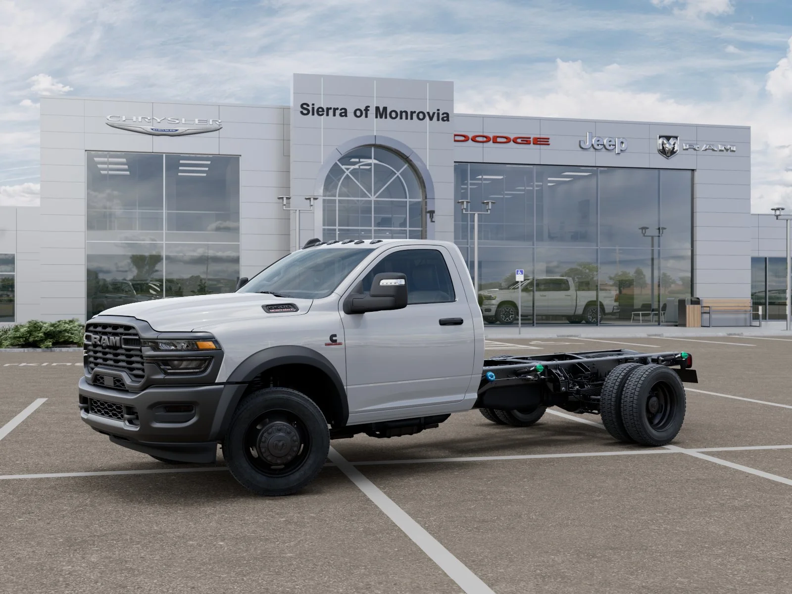 New 2026 Bright White Clear-Coat Exterior Paint RAM Tradesman image 28