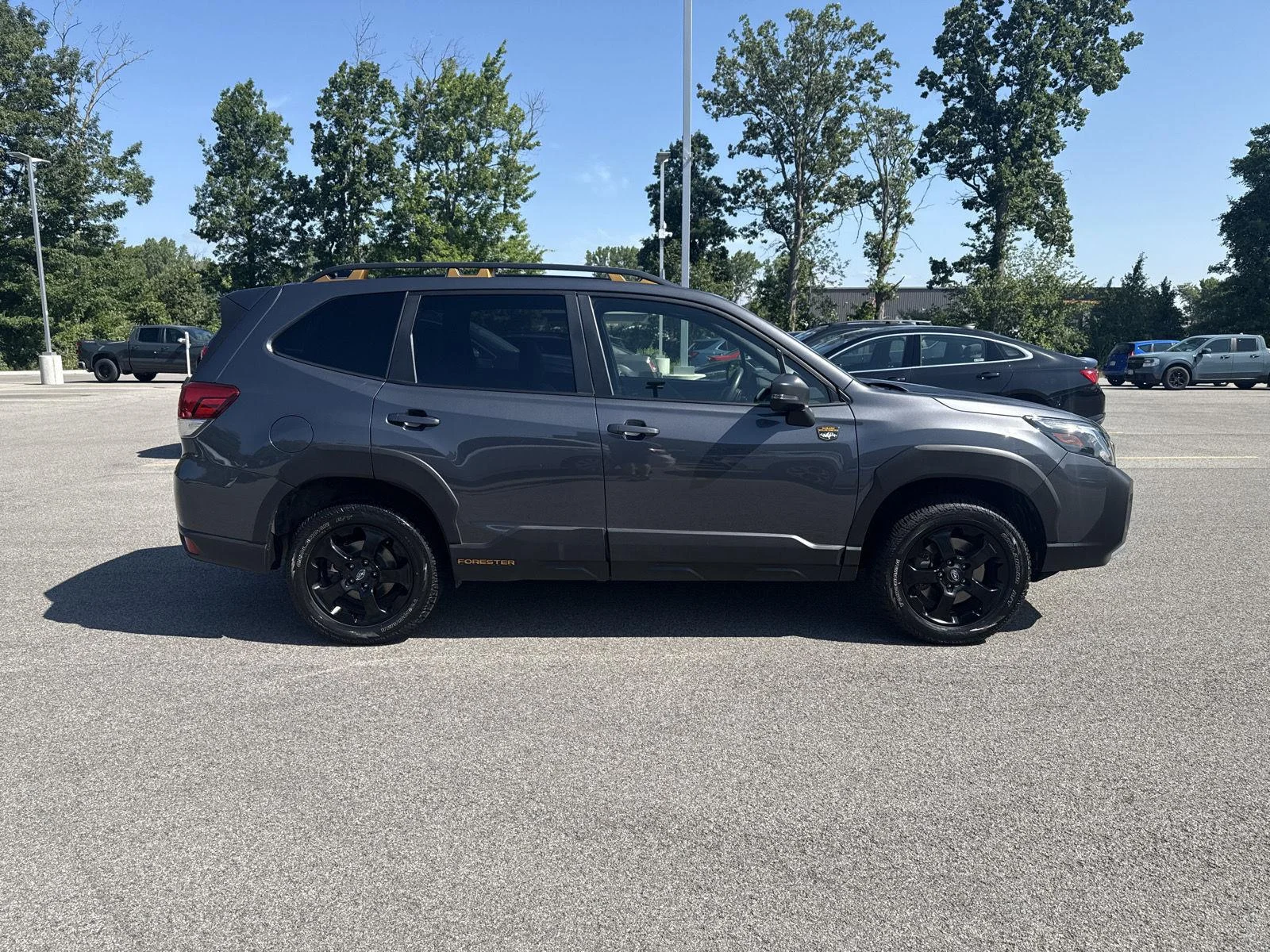 Used 2024 Magnetite Gray Metallic Subaru Wilderness image 9