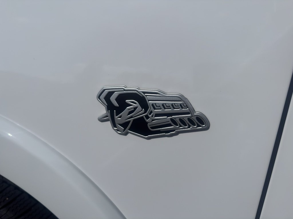 New 2026 Bright White Clear-Coat Exterior Paint RAM Laramie image 9