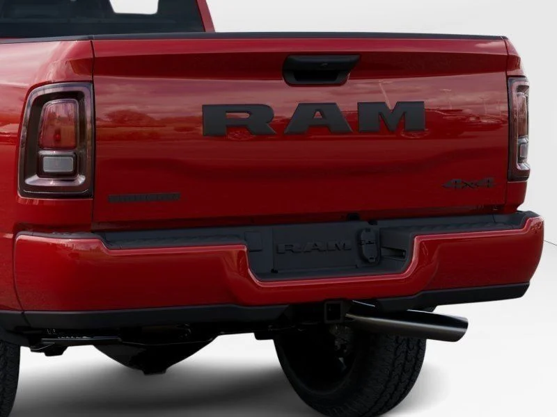 New 2026 Flame Red Clear-Coat Exterior Paint RAM Big Horn image 11