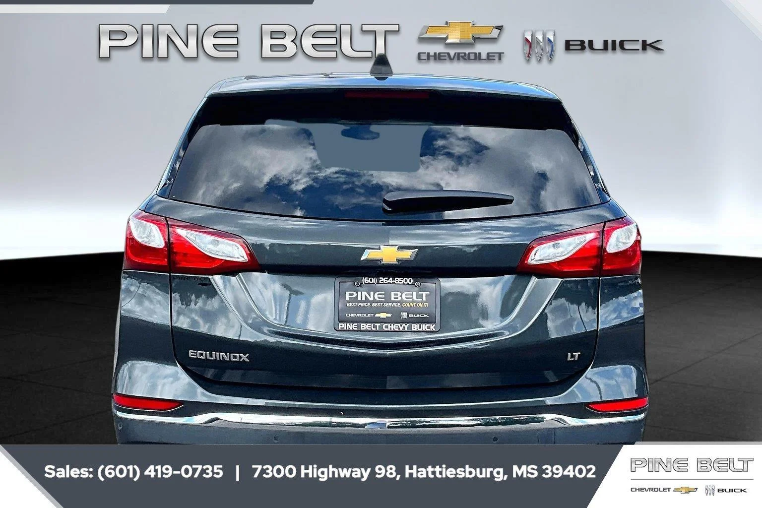 Used 2018 NIGHTFALL GRAY METALLIC Chevrolet LT image 4