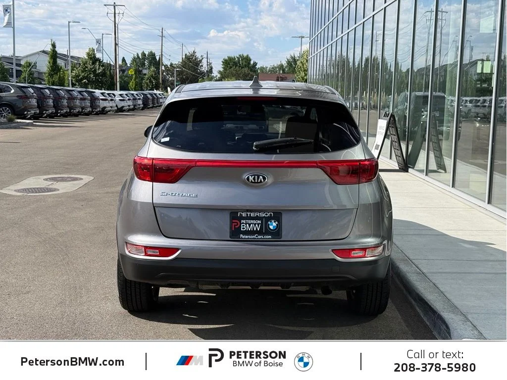 Used 2017 Silver Kia LX image 4