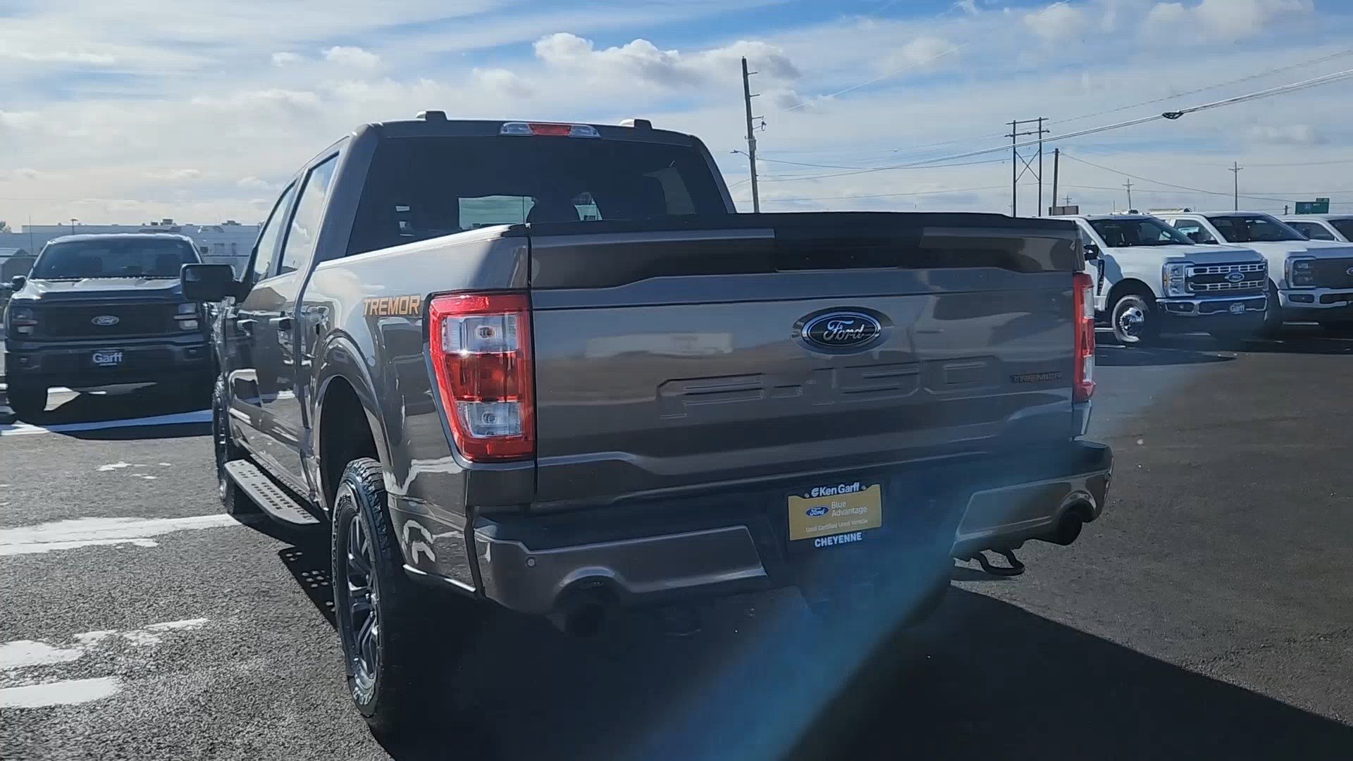 Used 2022 Stone Gray Metallic Ford Tremor image 3