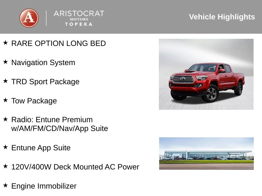 Used 2017 Toyota Tacoma TRD Sport with VIN 3TMDZ5BN1HM031957 for sale in Kansas City