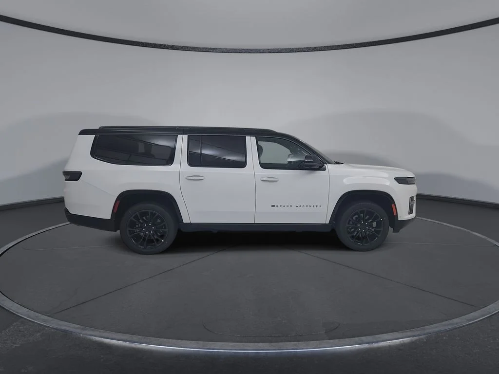 New 2026 Bright White Clear-Coat Exterior Paint Jeep Summit Obsidian image 2