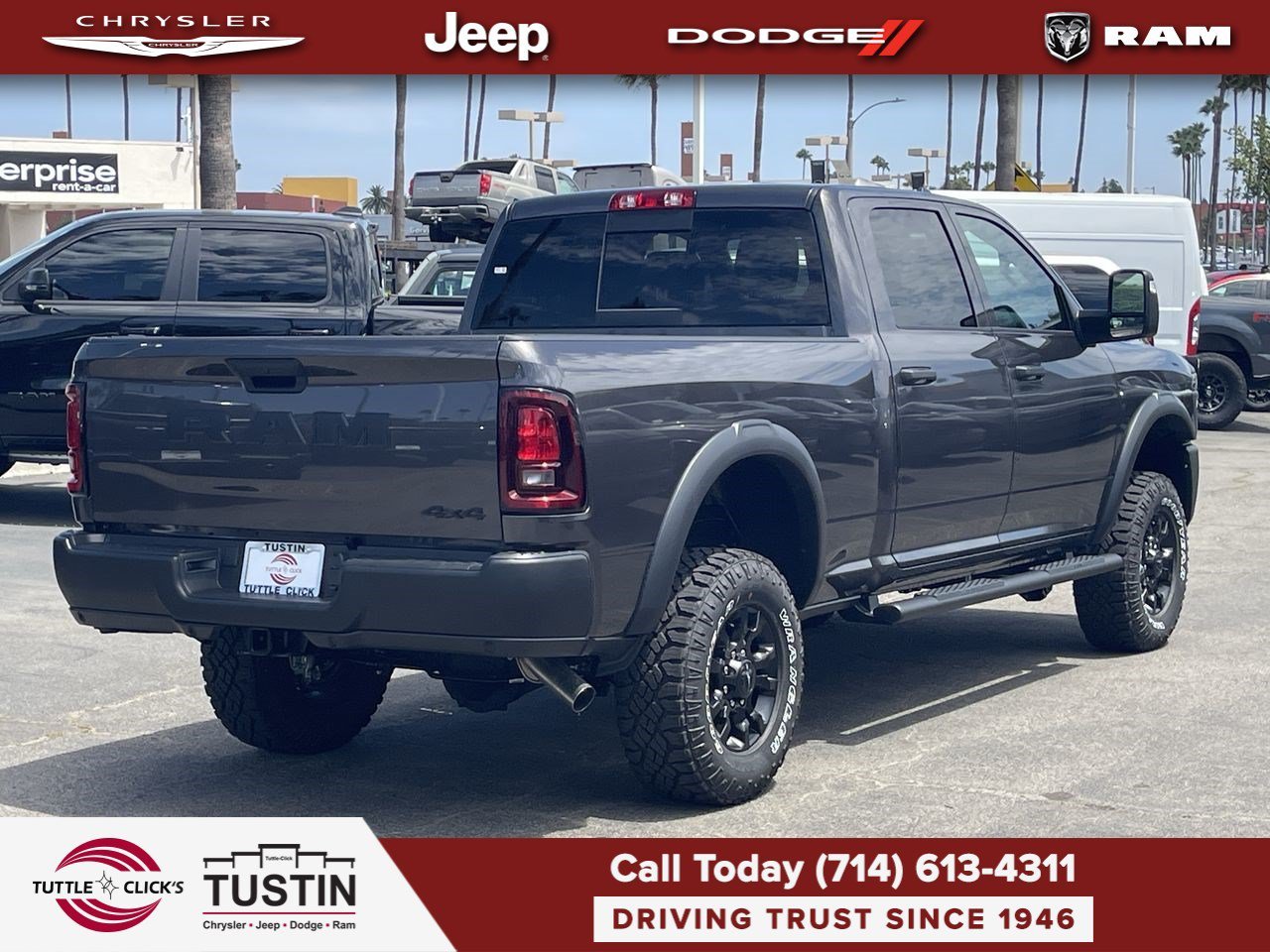 New 2026 Granite Crystal Metallic Clearcoat RAM Tradesman image 6