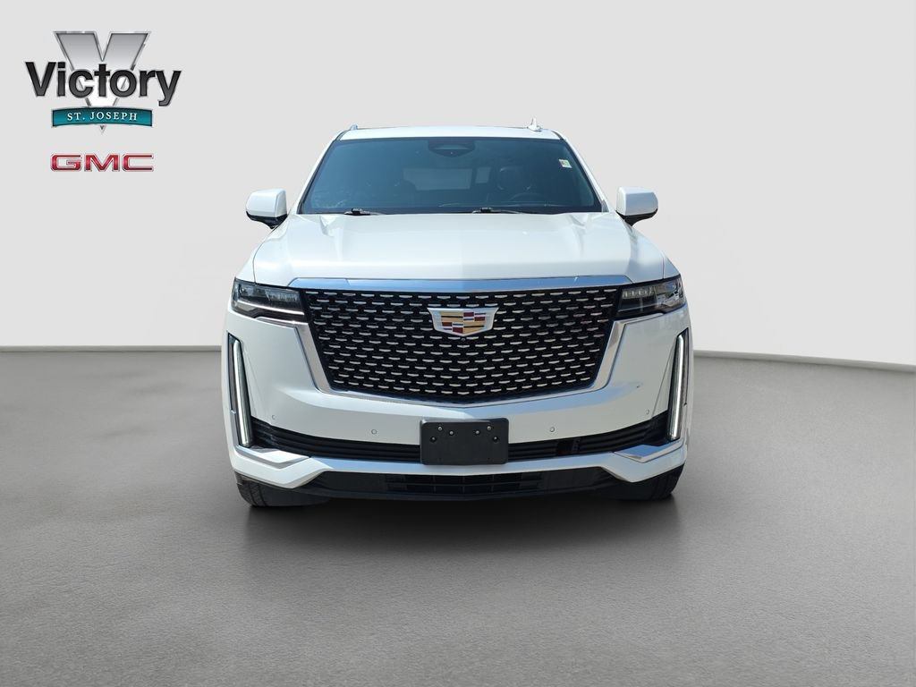 Used 2022 Cadillac Escalade Premium Luxury with VIN 1GYS3BKT2NR125680 for sale in Kansas City