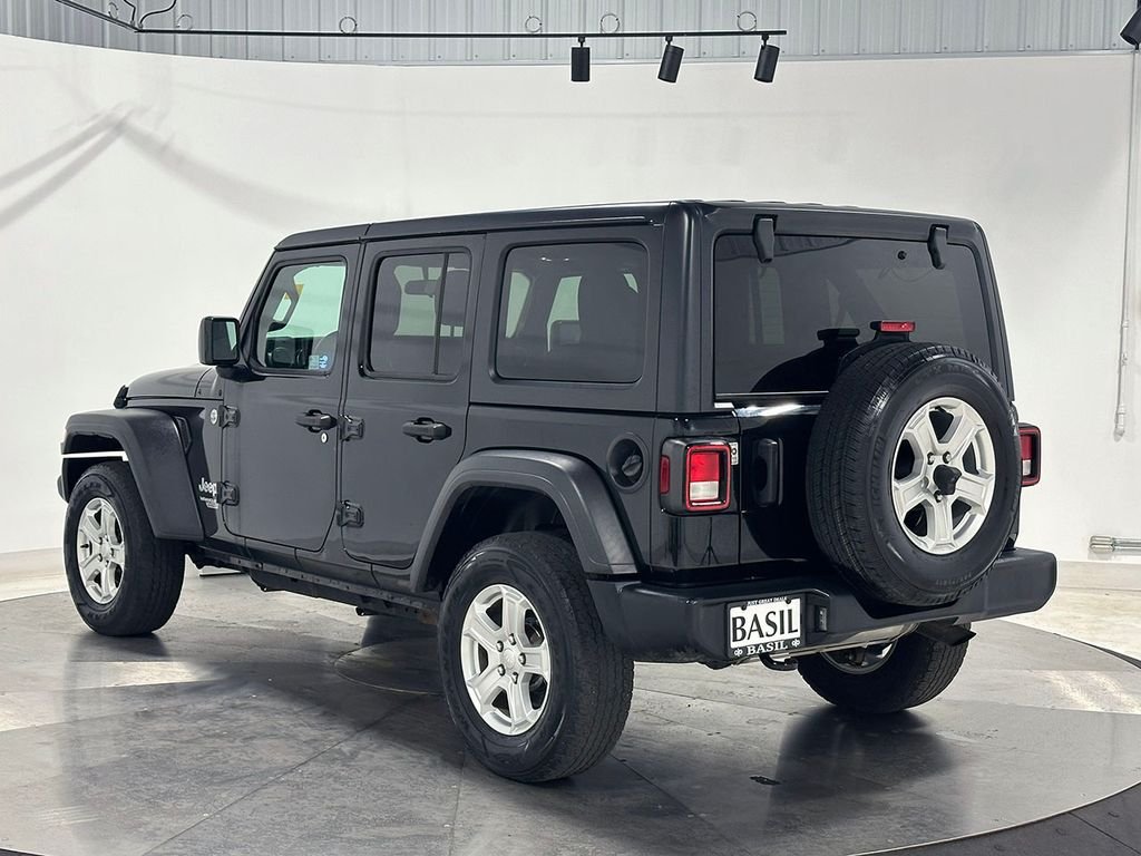 Used 2021 Black Jeep Unlimited Sport S image 13