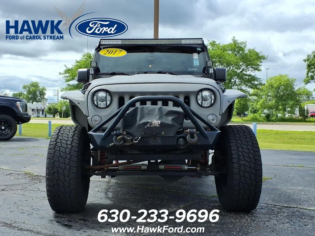 Used 2017 Black Clearcoat Jeep Unlimited Rubicon image 2