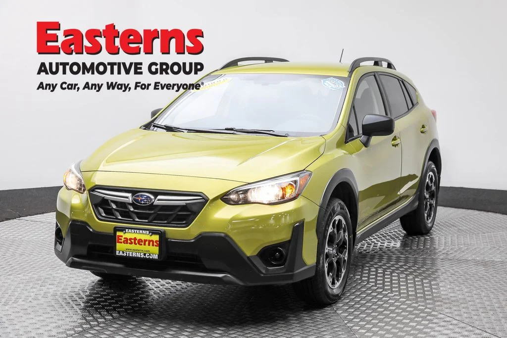 Used 2021 Yellow Subaru Base image 1