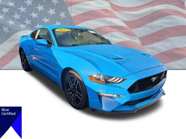 Used 2022 Blue Ford GT image 2