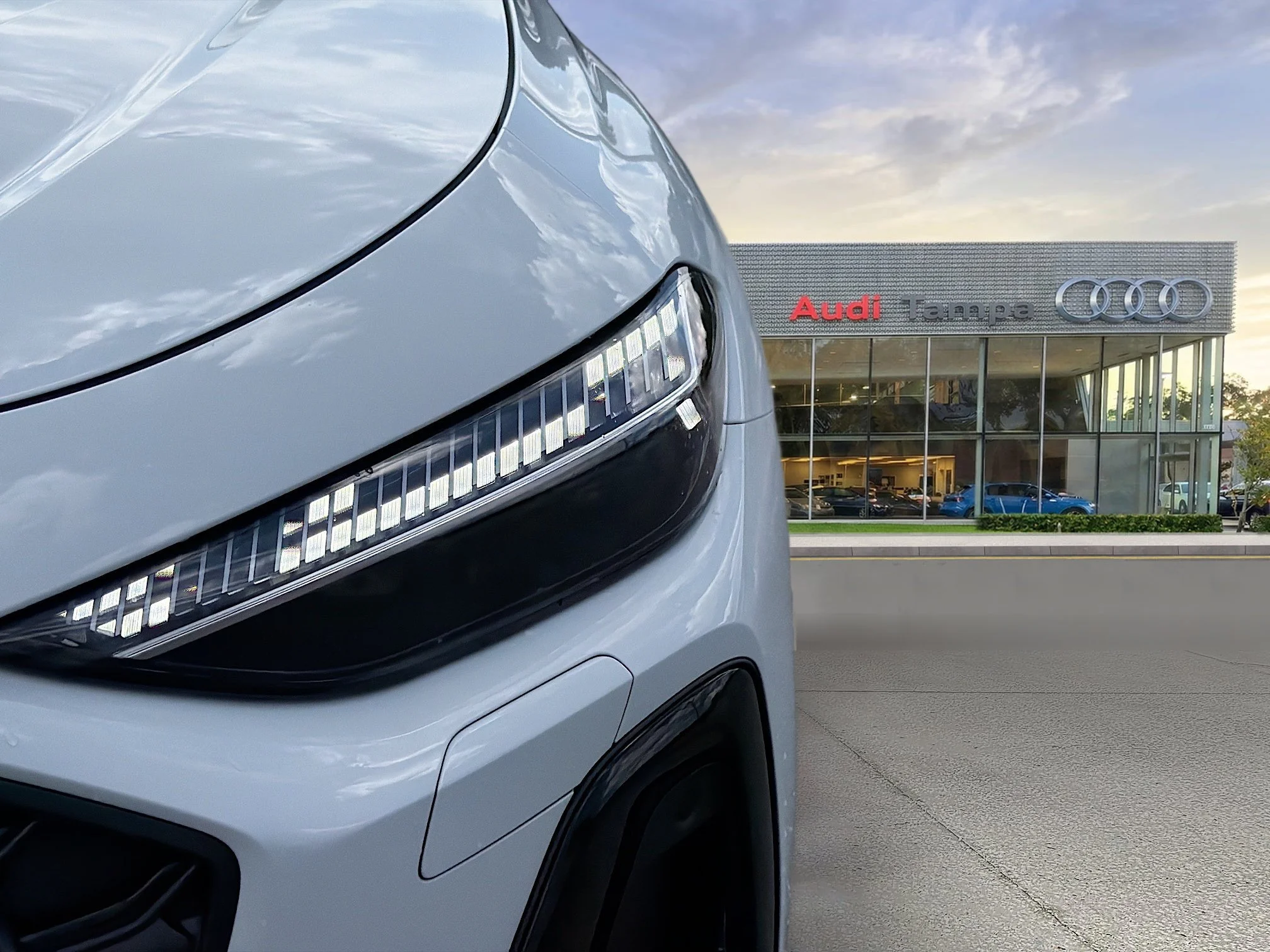New 2026 Glacier White Metallic Audi Premium Plus image 9