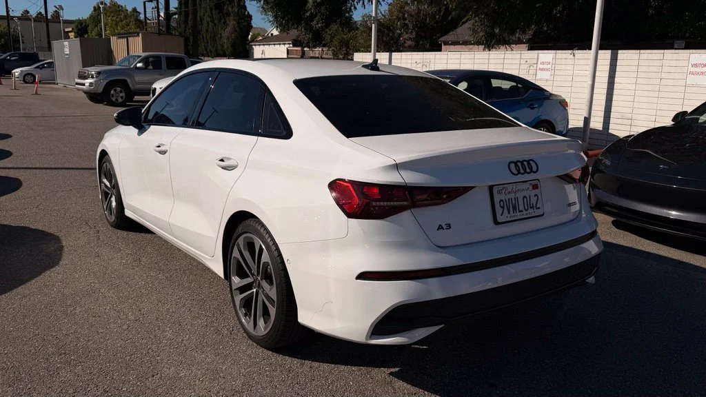 Used 2025 White Audi 40 Premium Plus image 4