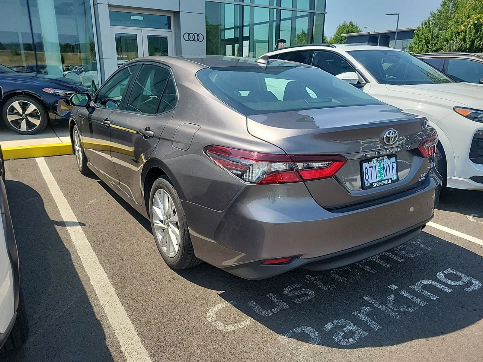 Used 2023 Gray Toyota LE image 7