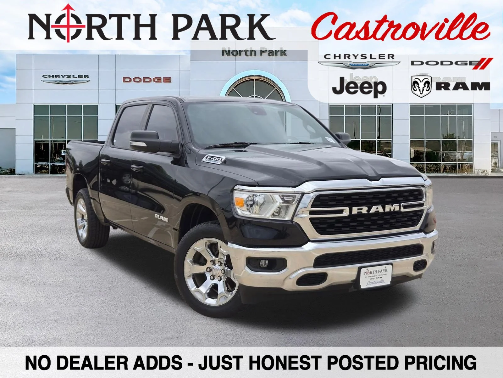 Certified Used 2022 Black Ram Big Horn/Lone Star image 1