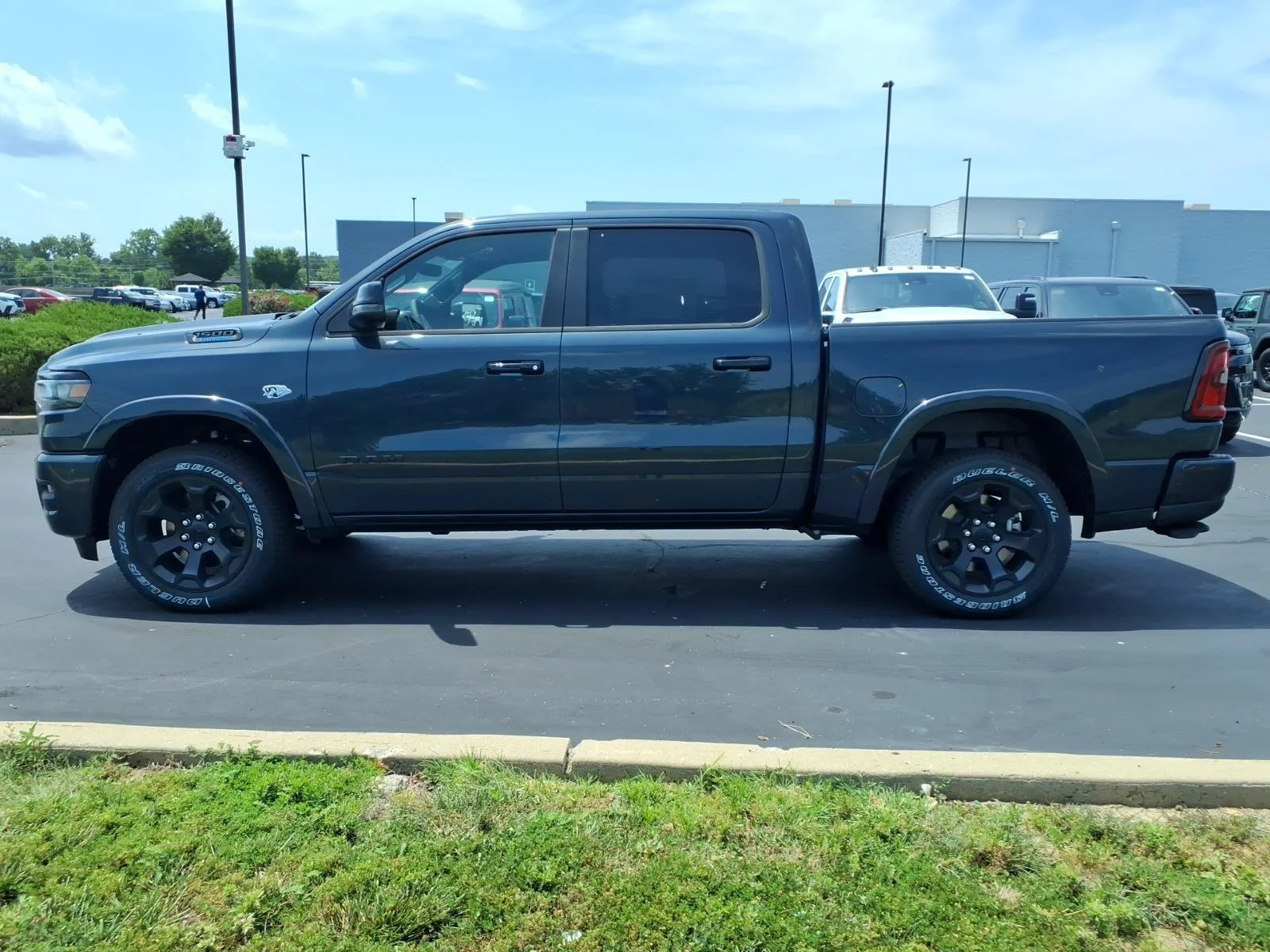 New 2026 Forged Blue Metallic Exterior Paint RAM Big Horn/Lone Star image 3