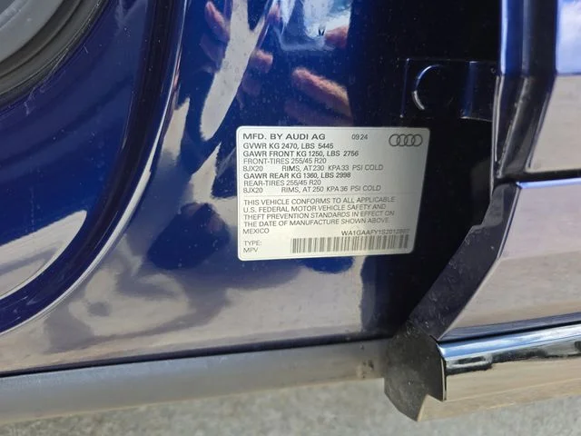 Used 2025 Blue Audi 45 S line Premium image 38