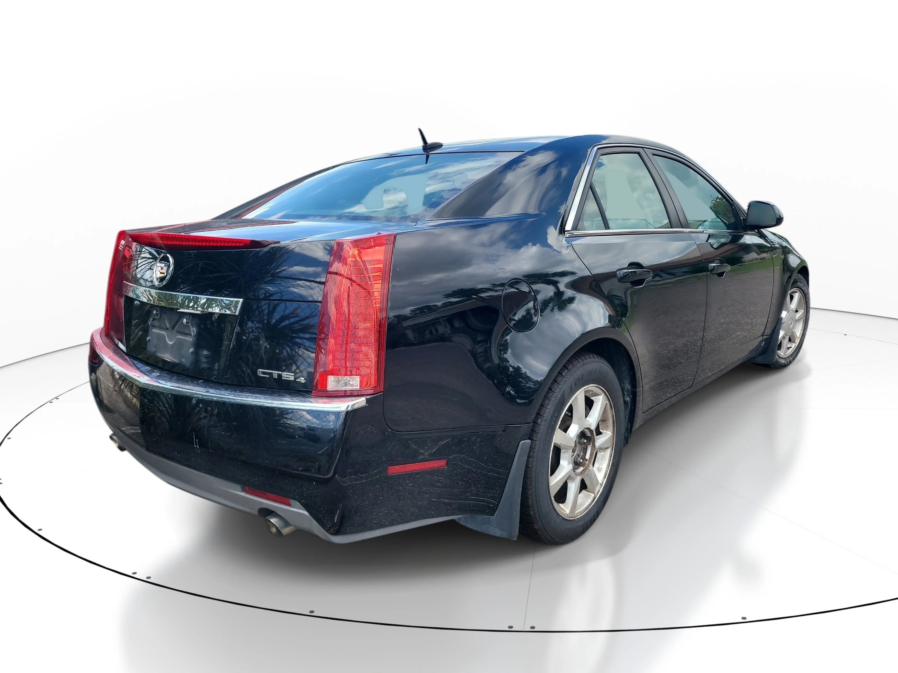 Used 2008 Black Raven Cadillac AWD with 1SA image 4