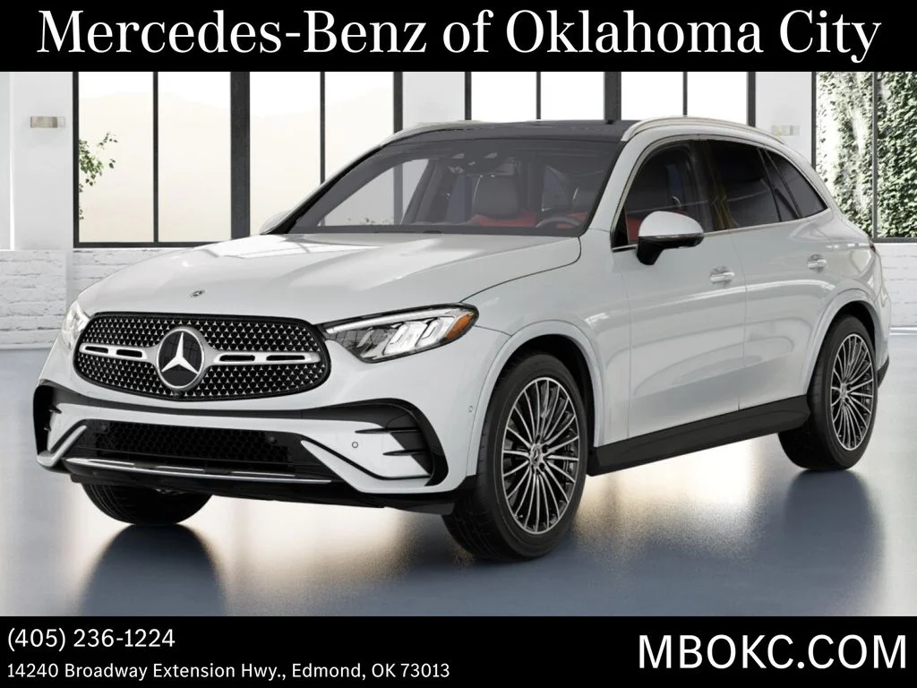 New 2026 MANUFAKTUR Moonlight White Metallic Mercedes-Benz GLC 300 image 1
