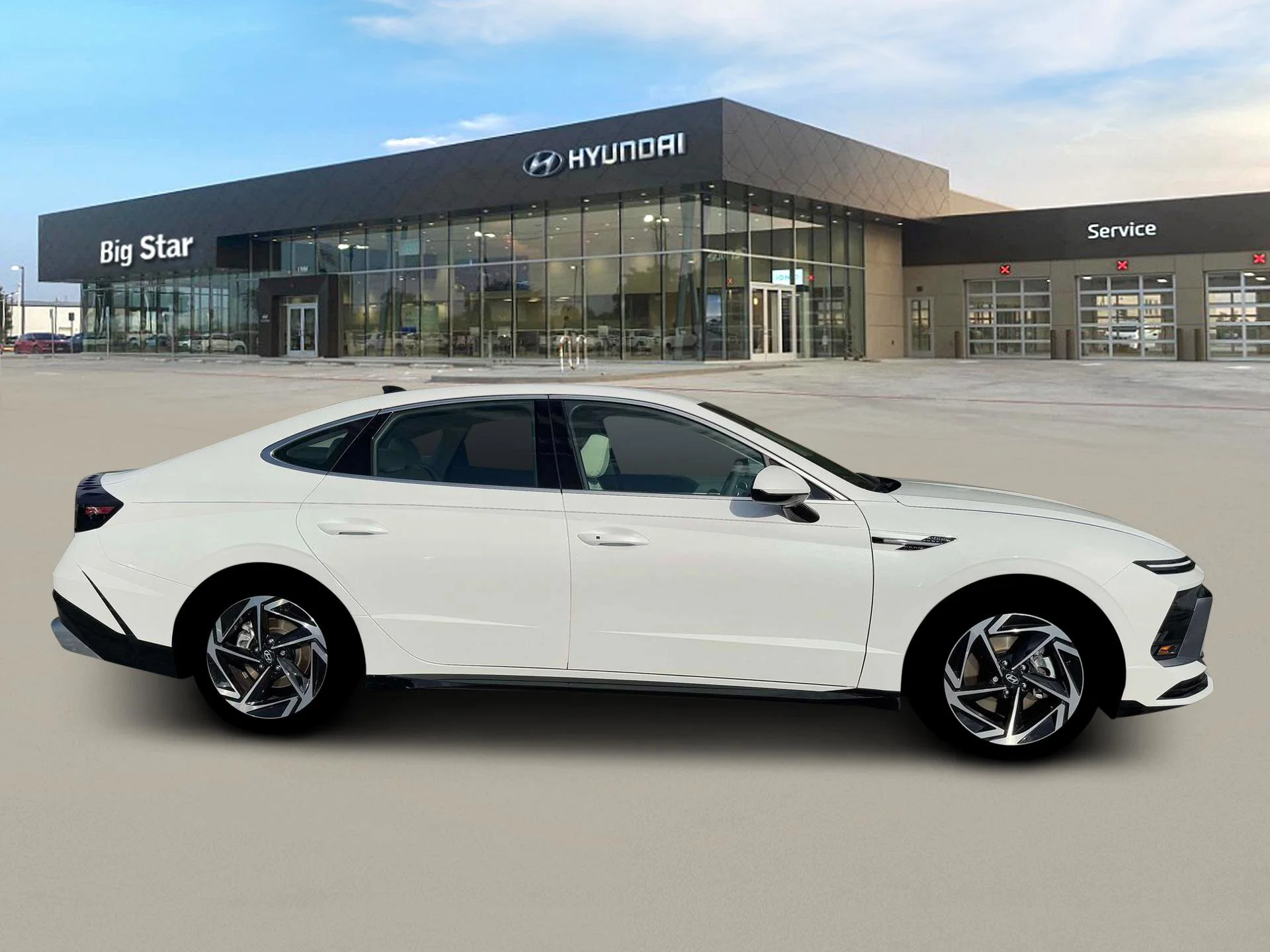 New 2026 Serenity White Hyundai SEL Sport image 9